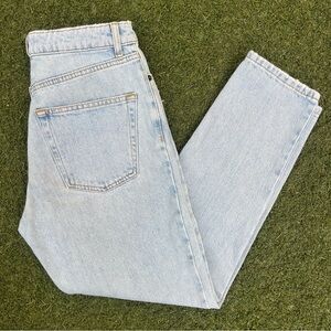 Topshop Sky Blue Denim Pants